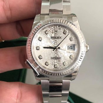 Đồng hồ Rolex Oyster Perpetual DateJust White Dial 116234
