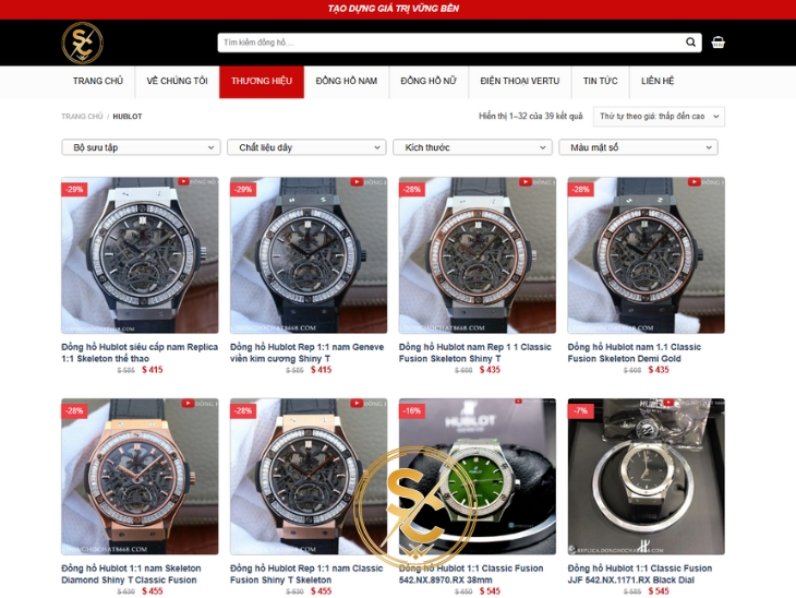 dong ho hublot xam replica Đồng Hồ Siêu Cấp là điểm đến tin cậy cho những tín đồ yêu thích đồng hồ Replica chất lượng cao
