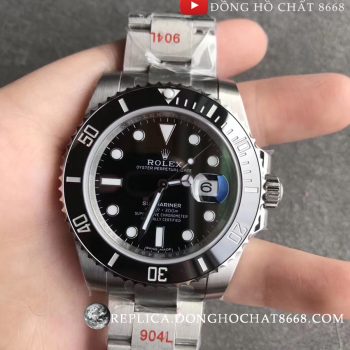 Đồng hồ Rolex Rep 1:1 Submariner Black Dial 116610LN-0001