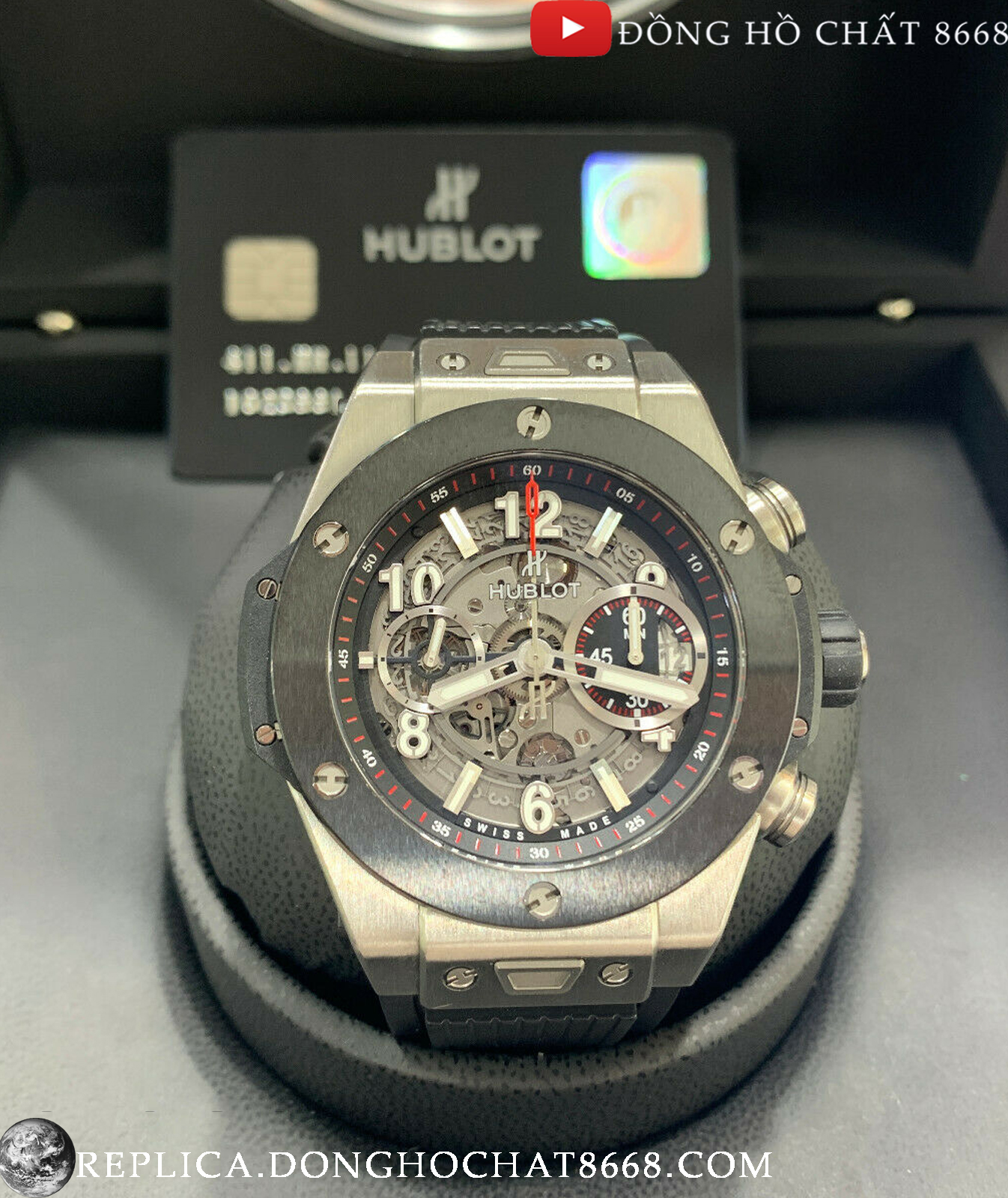 Giới thiệu mẫu đồng hồ Hublot nam 1.1 Big Bang Unico 441.NX.1170.RX 44mm.