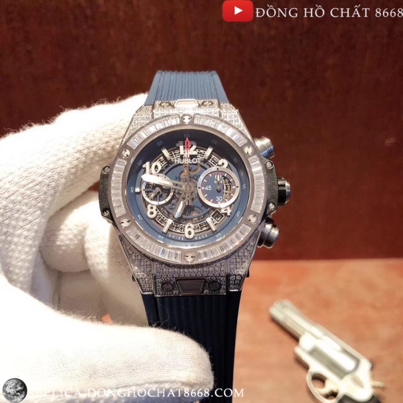 Giới thiệu mẫu đồng hồ Hublot 1:1 Big Bang Unico 441.NX.5171.RX Diamond