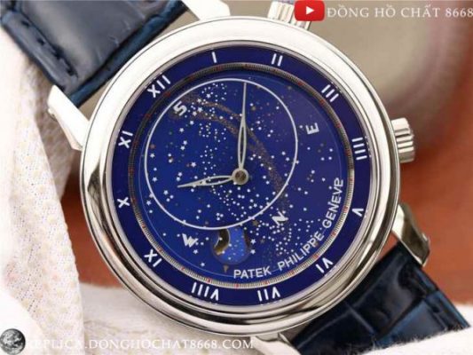 Mặt đồng hồ Patek Philippe cuốn hút như một vũ trụ thu nhỏ