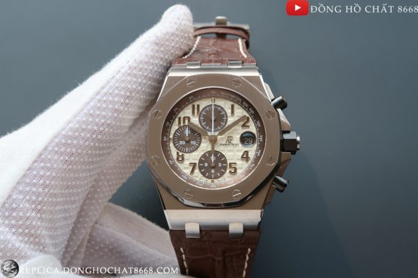 Đồng hồ Audemars Piguet Super Fake Chronograph Stainless Steel 