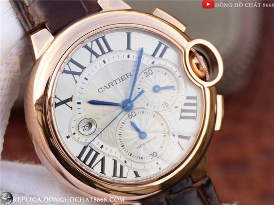 đồng hồ Cartier mặt tròn