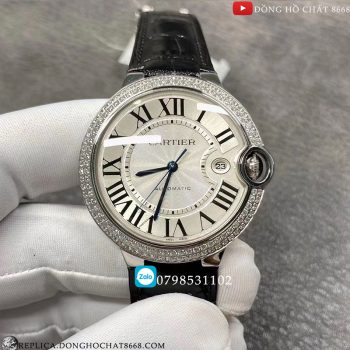 Đồng hồ Cartier nam Ballon siêu cấp 1:1 cao cấp