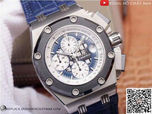 mặt số lớn đầy ấn tượng của đồng hồ Audemars Piguet, vẻ đẹp hầm hố nhưng đầy thanh lịch