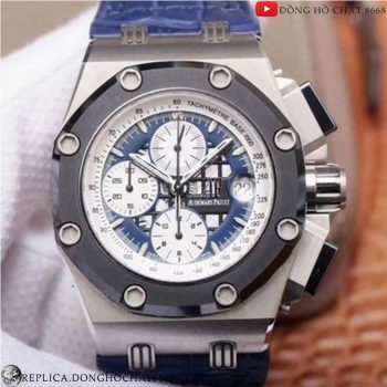 Đồng Hồ Audemars Piguet Replica Royal Oak Offshore Blue Dial 