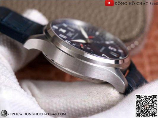 Đồng hồ IWC BIG PILOT IW501008 BOUTIQUE LONDON EDITION Mặt nghiêng của đồng hồ IWC vẻ đẹp của thép không gỉ 316L