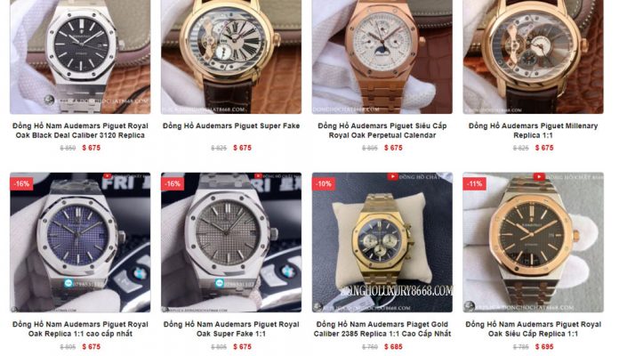 Đồng hồ Audemars Piguet Replica Super Fake // Giá tốt nhất thị trường