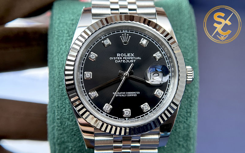 cách chỉnh ngày giờ đồng hồ rolex