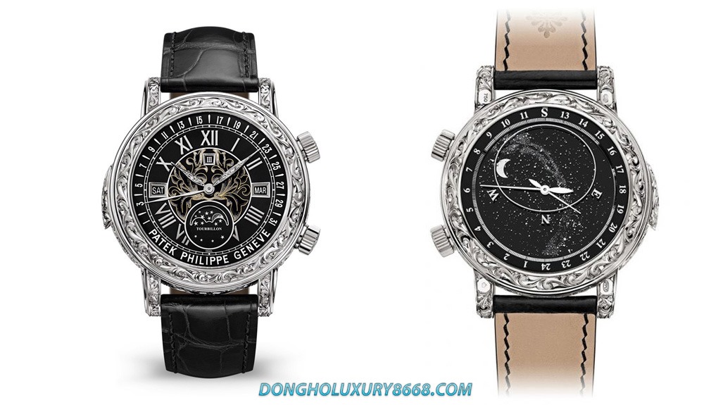 Patek Philippe Sky Moon Tourbillon 6002g: Siêu phẩm đồng hồ thế hệ mới Đồng hồ Patek Philippe Sky Moon Tourbillon 6002g-Tuyệt tác của thời gian