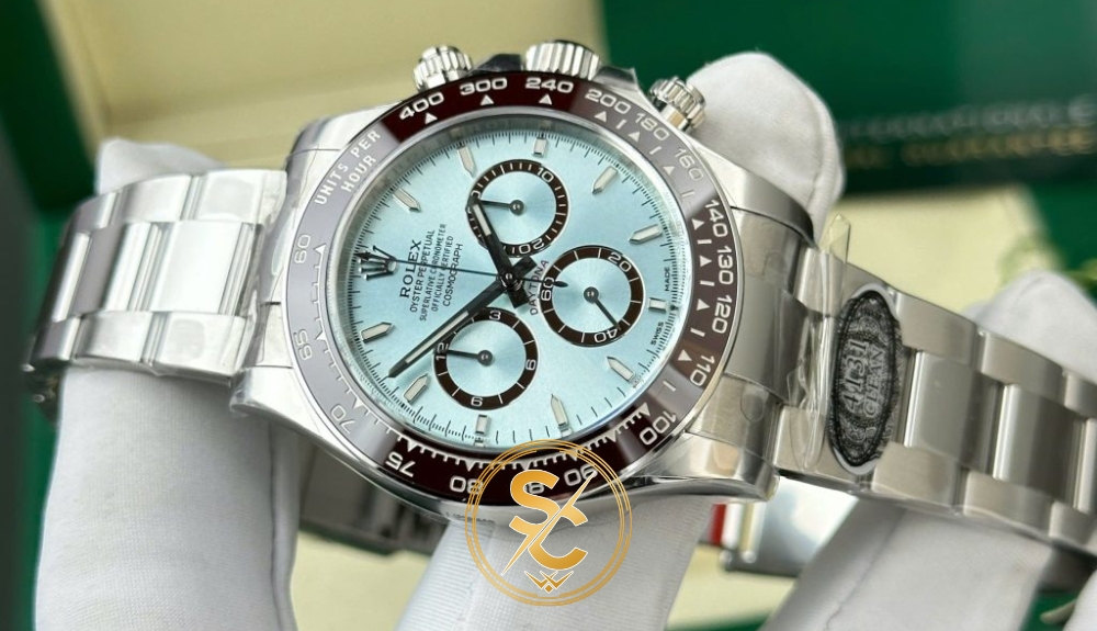 dong ho rolex sieu cap gia 10 trieu Đồng hồ Rolex Daytona mặt xanh ngọc giá 10 triệu