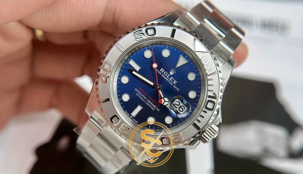 rolex gia 30 trieu Đồng hồ Rolex giá 10 triệu mặt số xanh dương 40mm